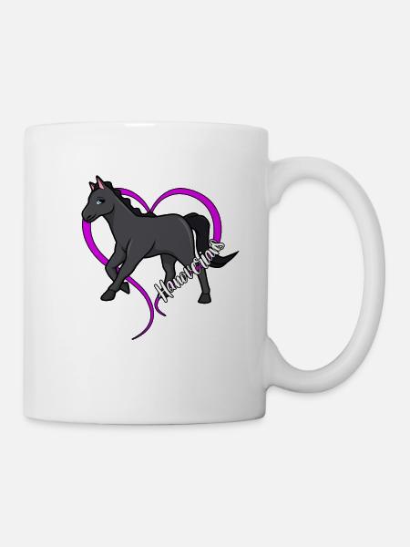 Amoureux des chevaux - Hanovriens - Mug blanc - blanc