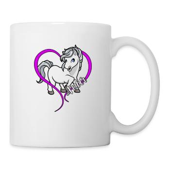 Pferdeliebhaber - Araber - Tasse - Weiß - Rechts