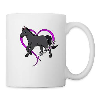 Amoureux des chevaux - Hanovriens - Mug blanc - blanc - Droite
