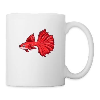 Kawaii Guppy - Mug blanc - blanc - Droite