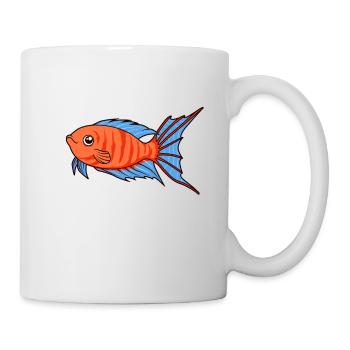 Kawaii Paradise Fish - Mug - white - Right