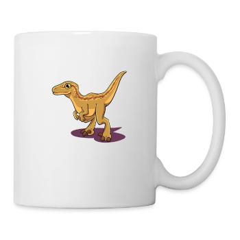 Vélo de dessin animé - Mug blanc - blanc - Droite