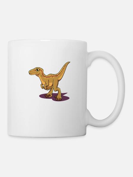 Vélo de dessin animé - Mug blanc - blanc
