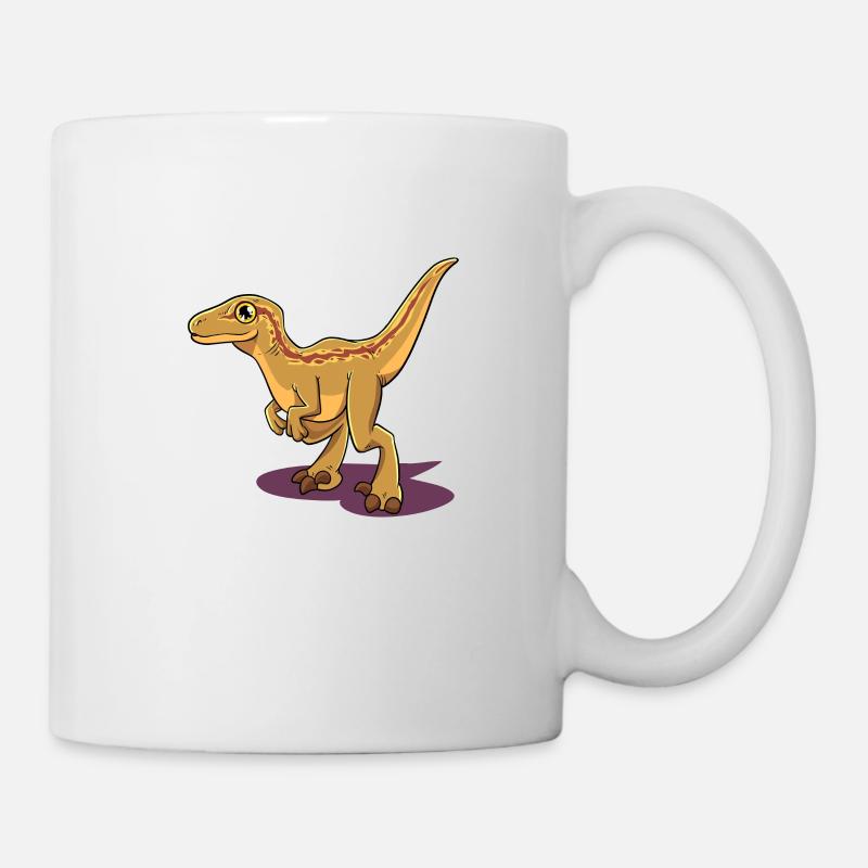 Vélo de dessin animé - Mug blanc - blanc