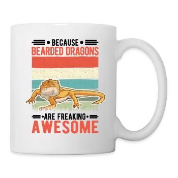 Bearded dragon saying Bearded Dragon - Mug - white - Right