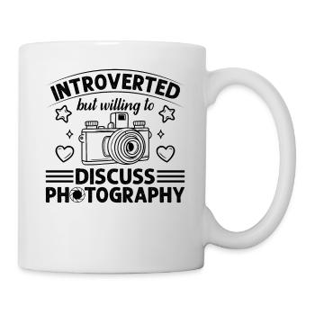 Photographer Introverted But Willing To Discuss Ph - Mug - white - Right