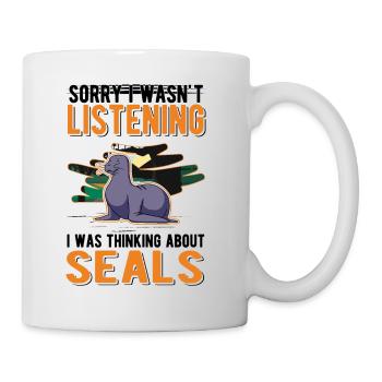 Robbe Gift Sea Lion - Mug - white - Right