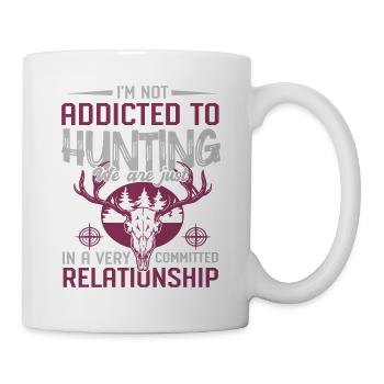 Jäger - Tasse - Weiß - Rechts