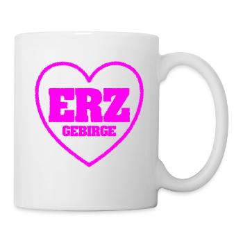 Erzgebirge Liebe Heimat Arzgebirg - Tasse - Weiß - Rechts