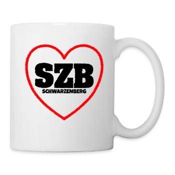 Schwarzenberg Erzgebirge Sachsen - Tasse - Weiß - Rechts