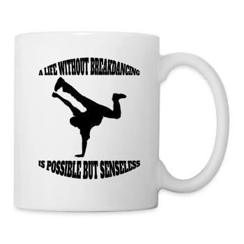 Breakdance Dancers Breakdancers Dancesport Dancing - Mug - white - Right