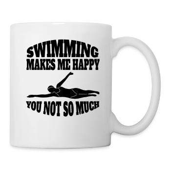Swimmer Swimming Club Woman Swimmer - Mug - white - Right
