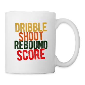 Basketball - Tasse - Weiß - Rechts