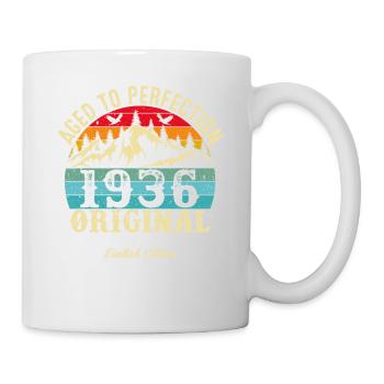 Aged to perfection 1936 original - Mug - white - Right