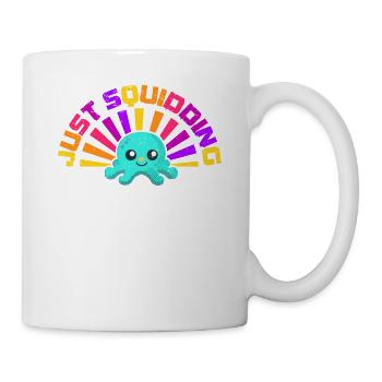 Poulpe Poulpe Tentacule de mer Poulpe Poulpe Poulpe Poulpe - Mug blanc - blanc - Droite