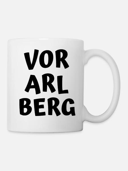 Vorarlberg - Tasse - Weiß