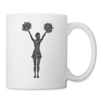 Cheerleader Cheerleading Cheer Girls - Mug - white - Right
