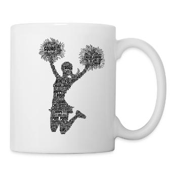 Cheerleading Cheerleader Cheer Girls - Mug - white - Right