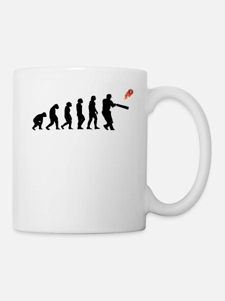 Kricketspieler Cricket-game Evolution - Tasse - Weiß