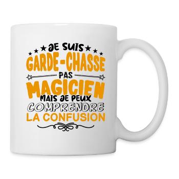 Garde-Chasse pas Magicien | le Meilleur Garde-Cha - Mug blanc - blanc - Droite