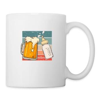 Promu Papa 2022 Annonce De Grossesse Révélation Du - Tasse - Weiß - Rechts