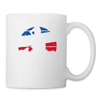 Drapeau Français Apiculture Apiculteur - Tasse - Weiß - Rechts
