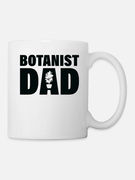 Job - Botaniker Vater - Tasse - Weiß