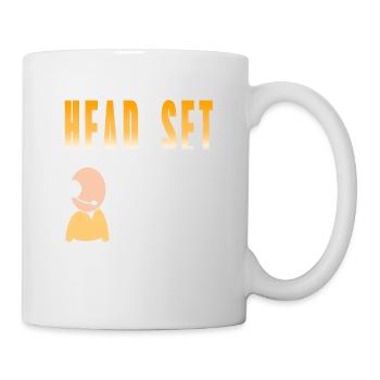Head Set Doesn't Work I Guess I Can't Dial Funny - Mug - white - Right