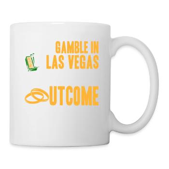 I Don't Gamble In Las Vegas Funny Vegas Marriage - Mug - white - Right