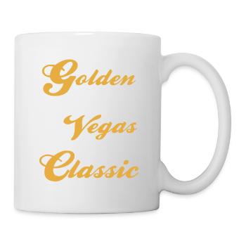 We Are Golden Together Stay Classic Vegas Wedding - Mug - white - Right
