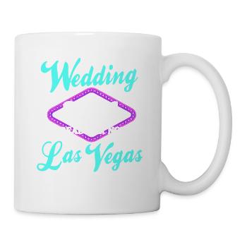Las Vegas Wedding 2021 Ready Or Not Here We Come - Mug - white - Right