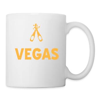 No Regrets Vegas Bachelor Party 2021 Vegas Wedding - Mug - white - Right
