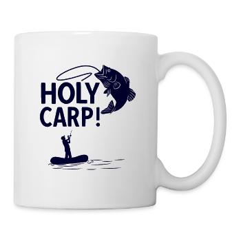 Angler Spruch zum Angeln Angel - Tasse - Weiß - Rechts