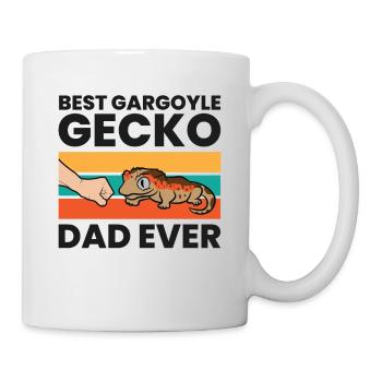 Bester Gargoyle Gecko Dad aller Zeiten - Tasse - Weiß - Rechts