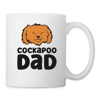 Lustiger Kakadu Papa Kakadu Hund - Tasse - Weiß - Rechts