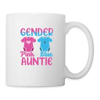 Gardienne du genre Pink Or Blue Auntie Loves You - Mug blanc - blanc - Droite