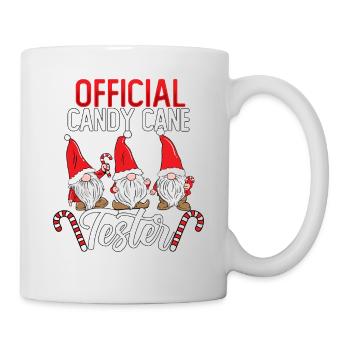 Official Candy Cane Tester - Tasse - Weiß - Rechts
