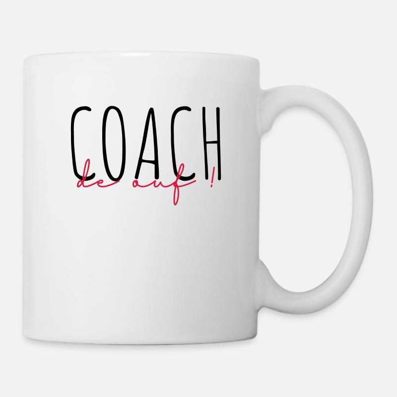 Coach / Coaching / Entraineur / Sport - Mug blanc - blanc
