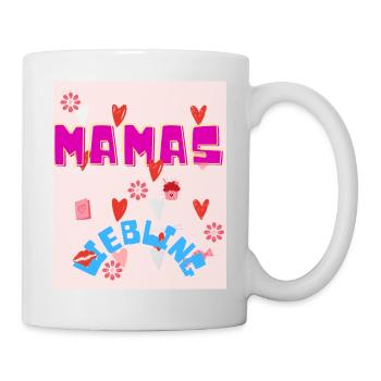 Mamas Liebling - Tasse - Weiß - Rechts