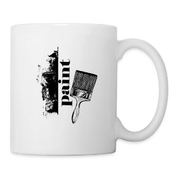 Brush Color Brush Painter Painting Art Artist - Mug - white - Right