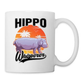 Hippo Whisperer Hippo Hippo Hippo - Mug - white - Right