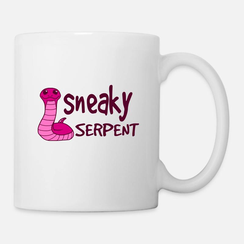 Sneaky Serpent - Mug - white