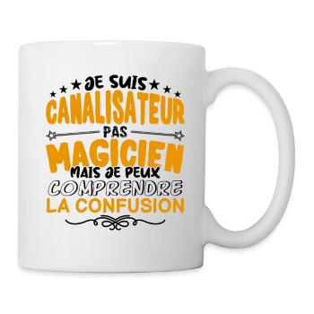 Canalisateur pas Magicien | le Meilleur Canalisat - Mug blanc - blanc - Droite