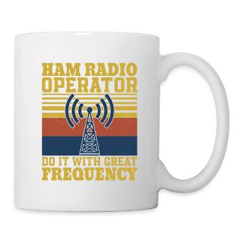 Ham Radio Operator Amateur - Tasse - Weiß - Rechts