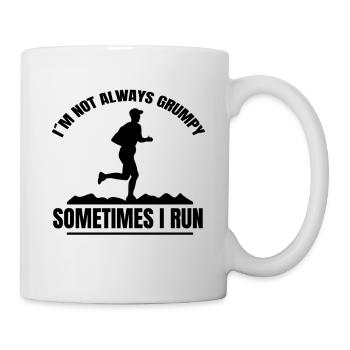 Jogger cardio fit jogging course d’entraînement - Mug blanc - blanc - Droite