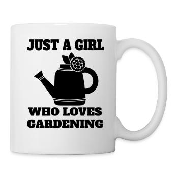 Gardener Girl Orchard Garden Hobby Gardener - Mug - white - Right