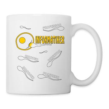 INFORMATIKER - Tasse - Weiß - Rechts