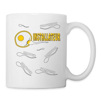 INSTALLATEUR - Tasse - Weiß - Rechts