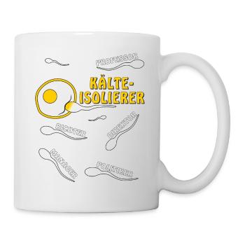 KÄLTEISOLIERER - Tasse - Weiß - Rechts