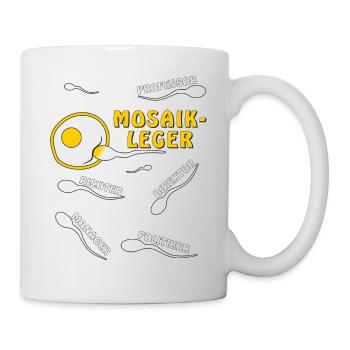 MOSAIKLEGER - Tasse - Weiß - Rechts